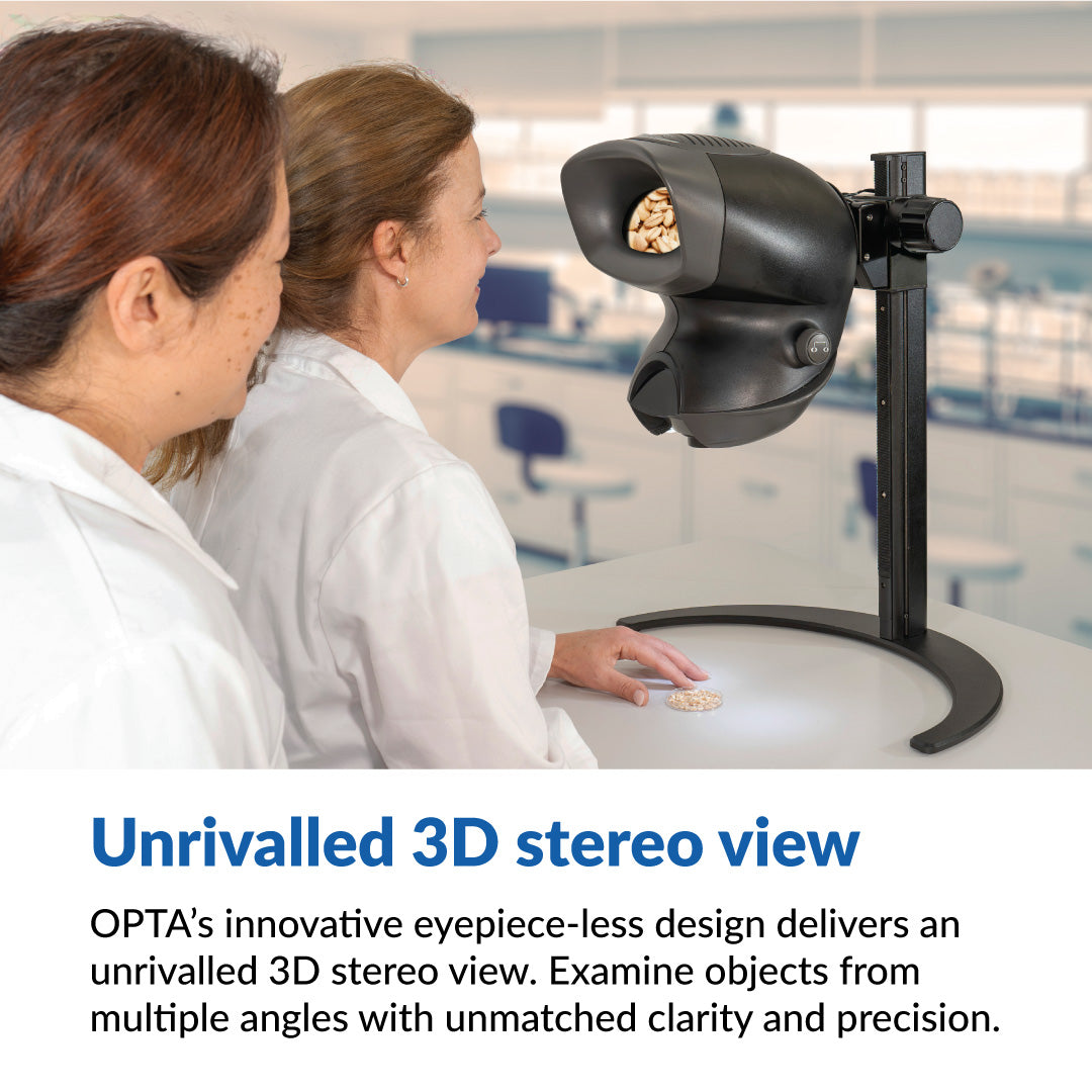 OPTA ergonomic stereo microscope